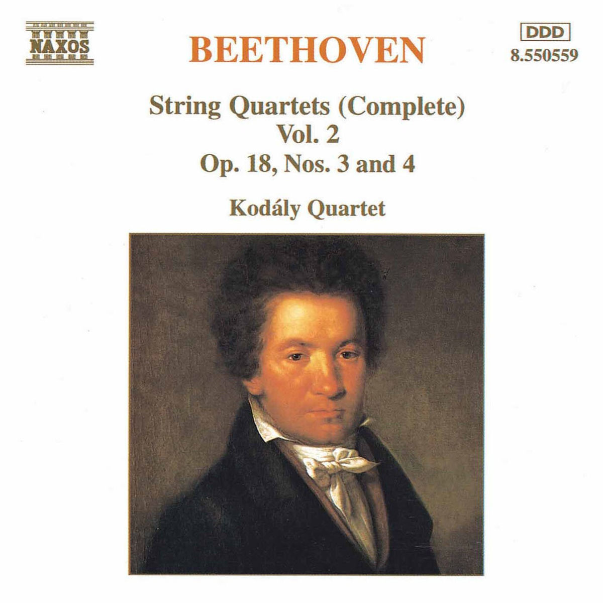 Album cover of String Quartet No. 4 in C Minor, Op. 18 No. 4: I. Allegro ma non tanto