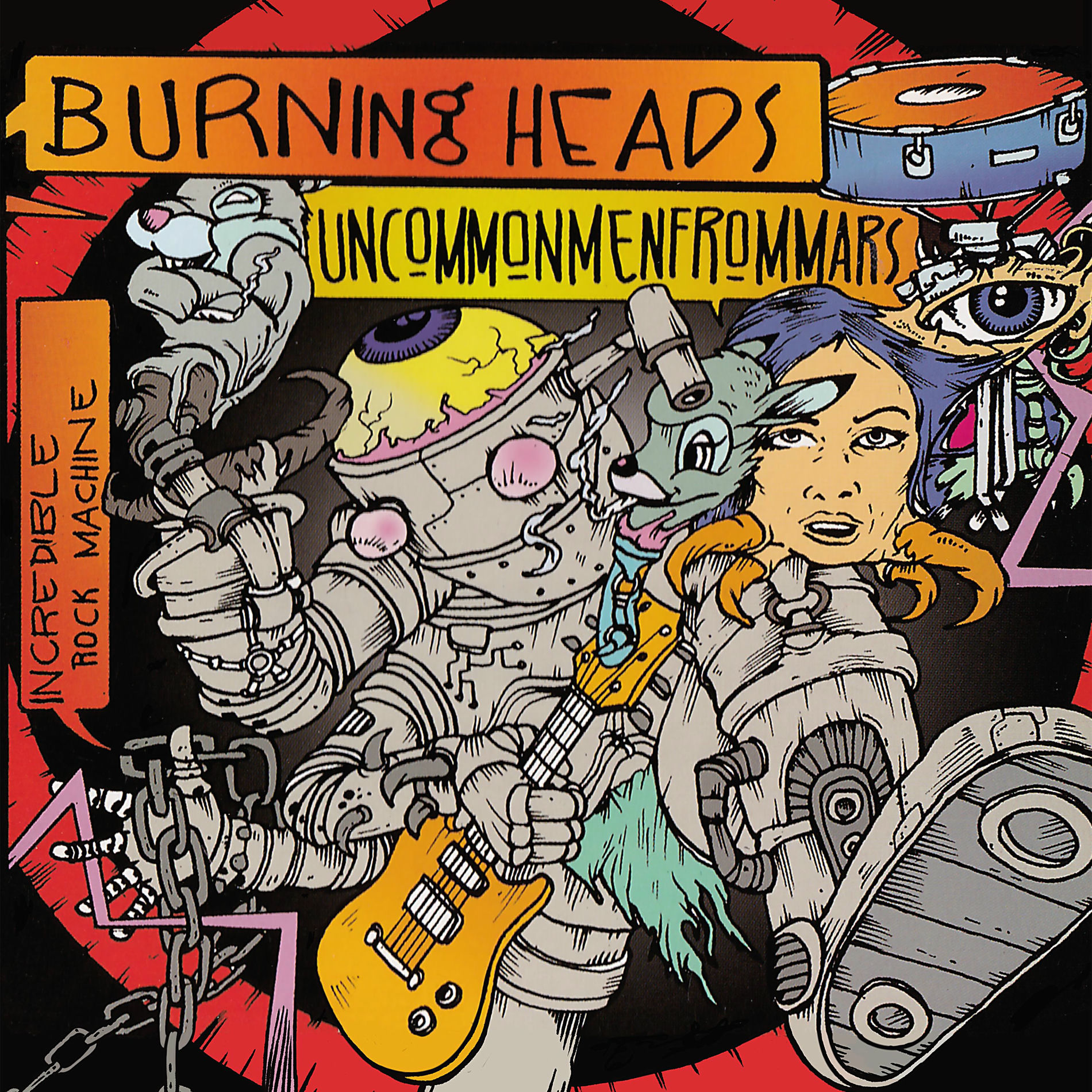 Album cover of Incredible Rock Machine