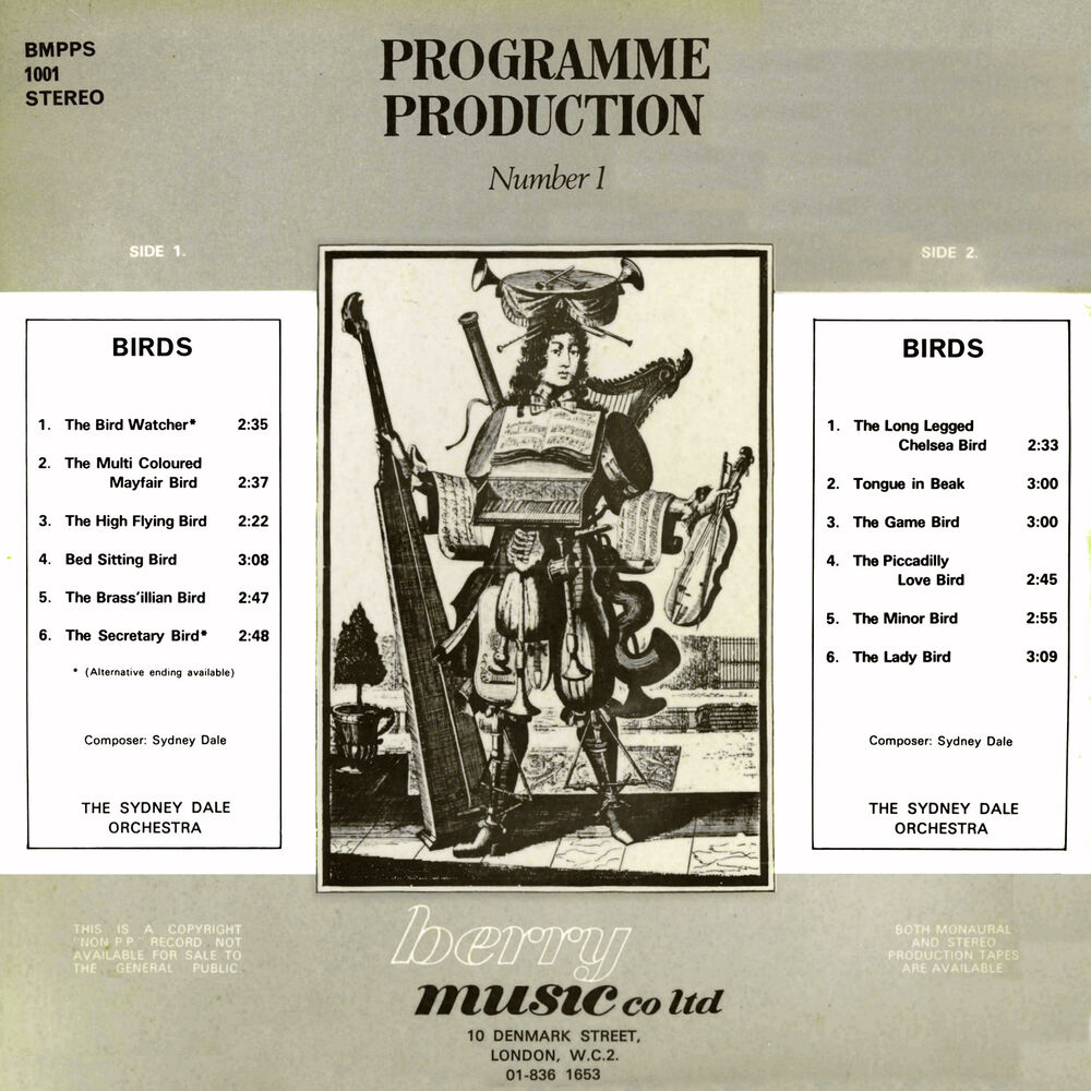 Picture of Birds - Programme Production Number 1