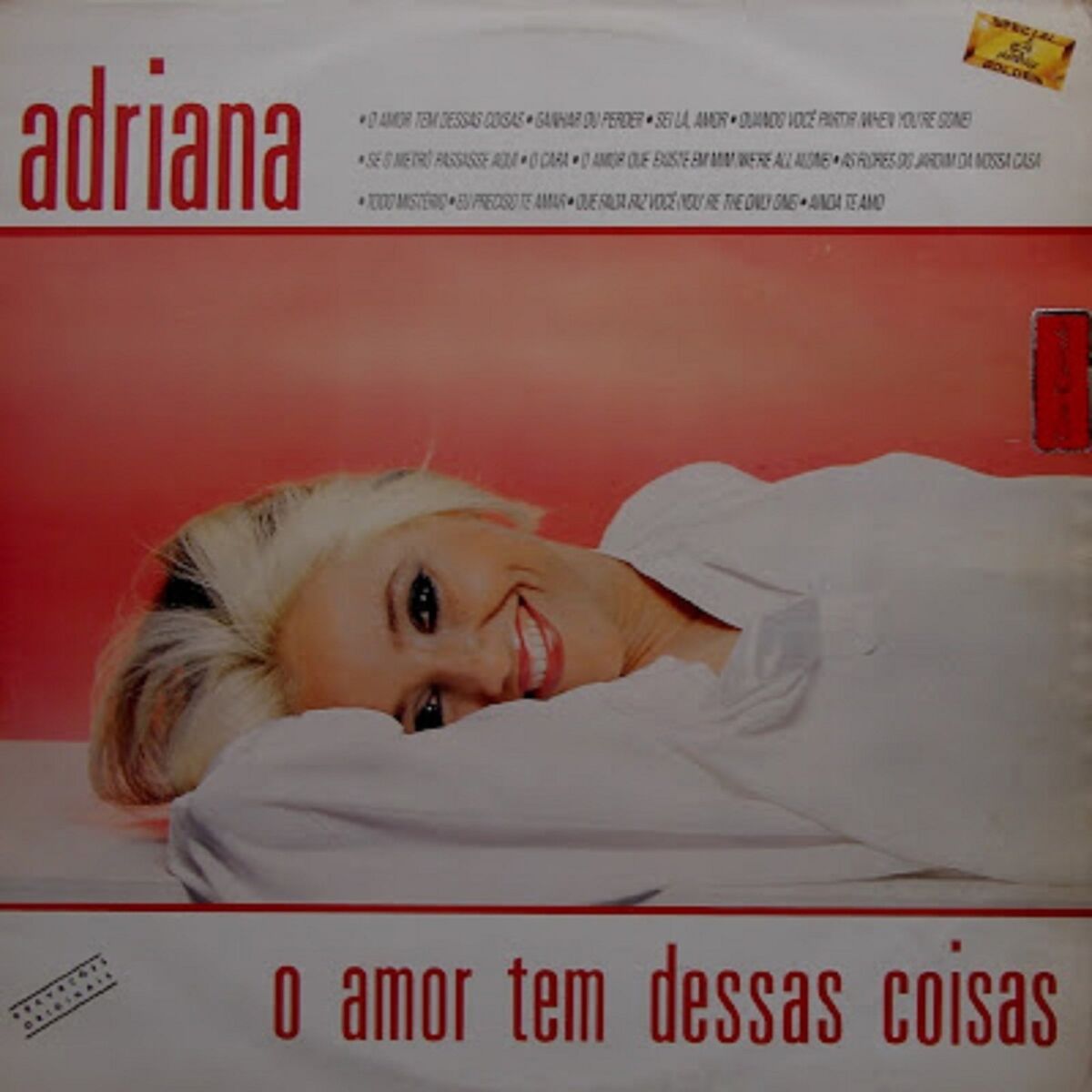 Album cover of O amor tem dessas coisas