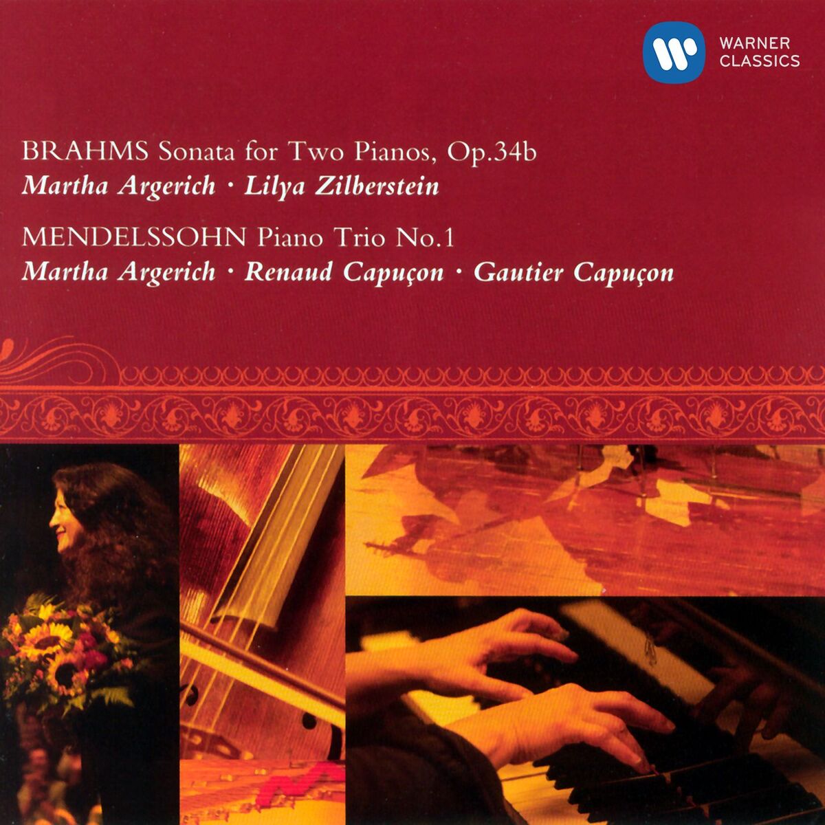 Album cover of Brahms: Sonata for Two Pianos, Op. 34b - Mendelssohn: Piano Trio No. 1 (Live)