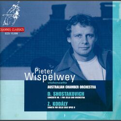 Cover of Shostakovich: Cello Concerto No. 1 - Kodály: Sonata for Cello Solo, Op. 8