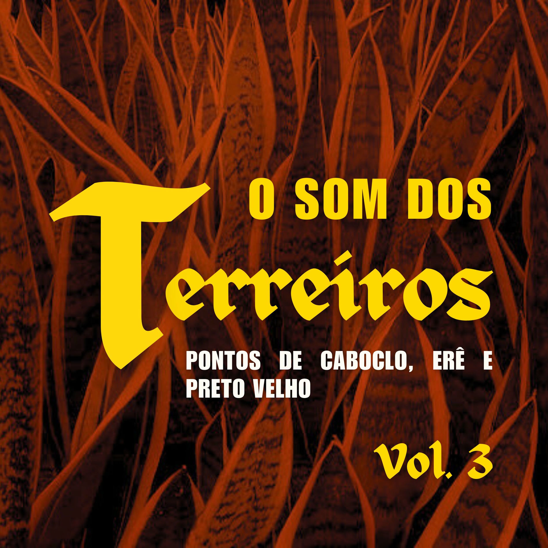 Album cover of O Som dos Terreiros Vol. 3: Pontos de Caboclo, Erê e Preto Velho