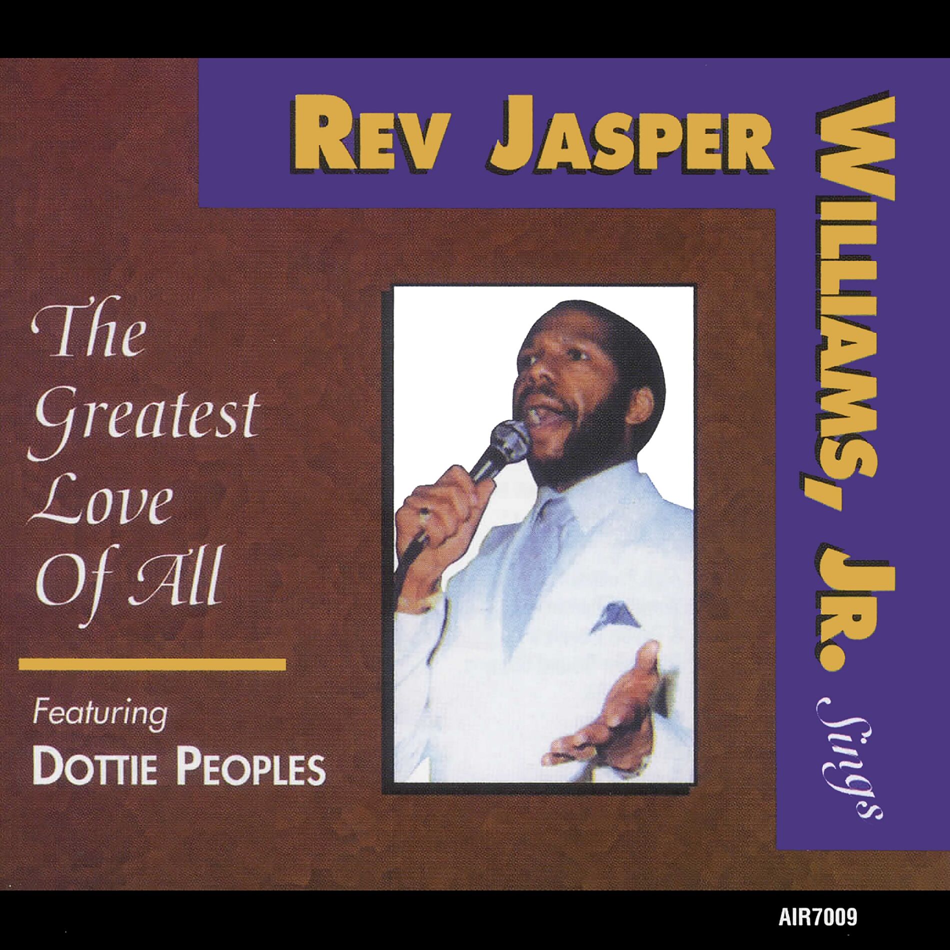 Album cover of The Greatest Love Of All