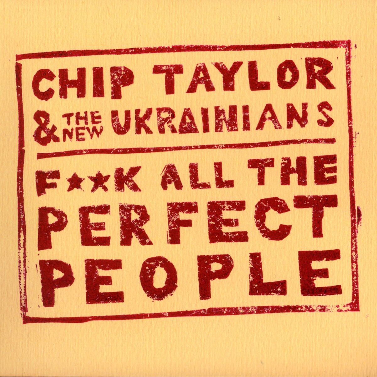 Album cover of F**K All the Perfect People