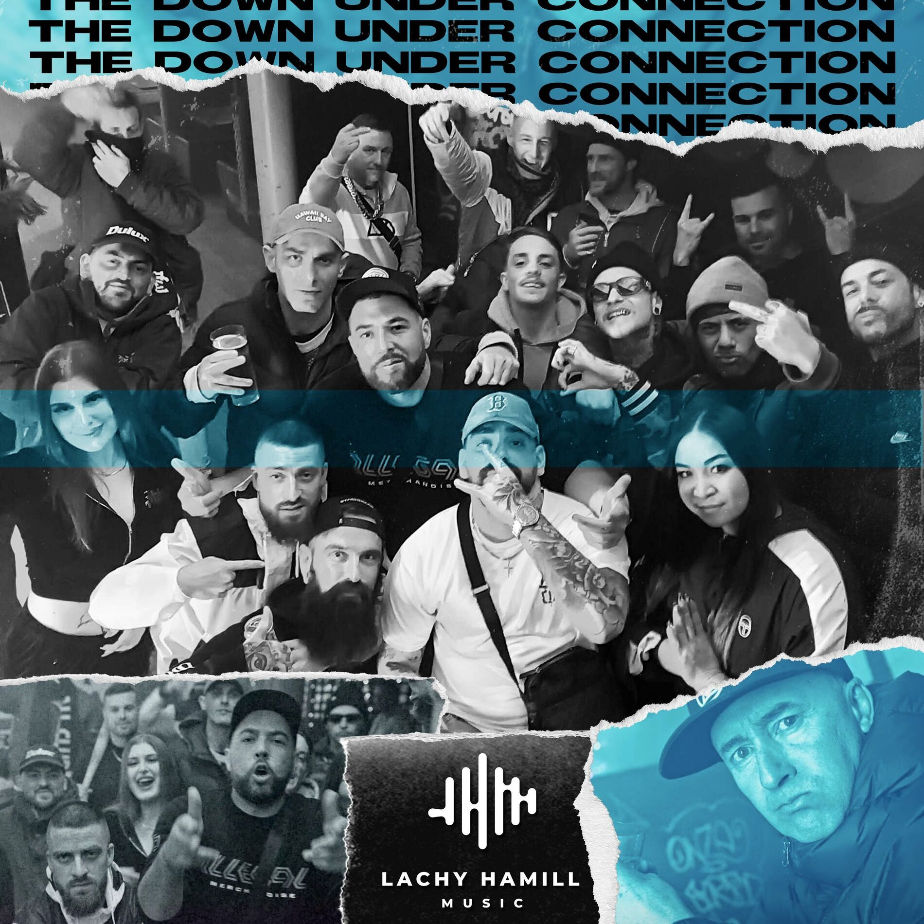 Album cover of The Down Under Connection (feat. Vanguard, Viliani, Ciecmate, Erik Devine, Phinix Luton, Brutal, Damian Illic, Omega Man, Aerows, 