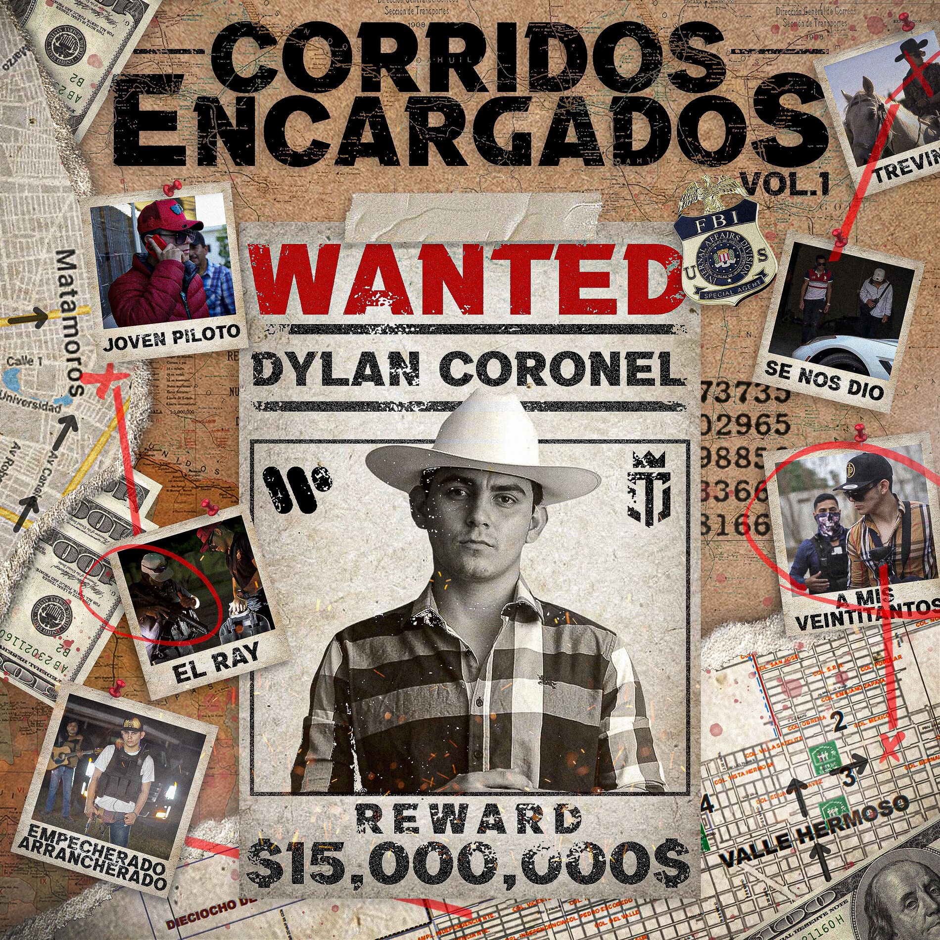 Album cover of Corridos Encargados Vol. 1