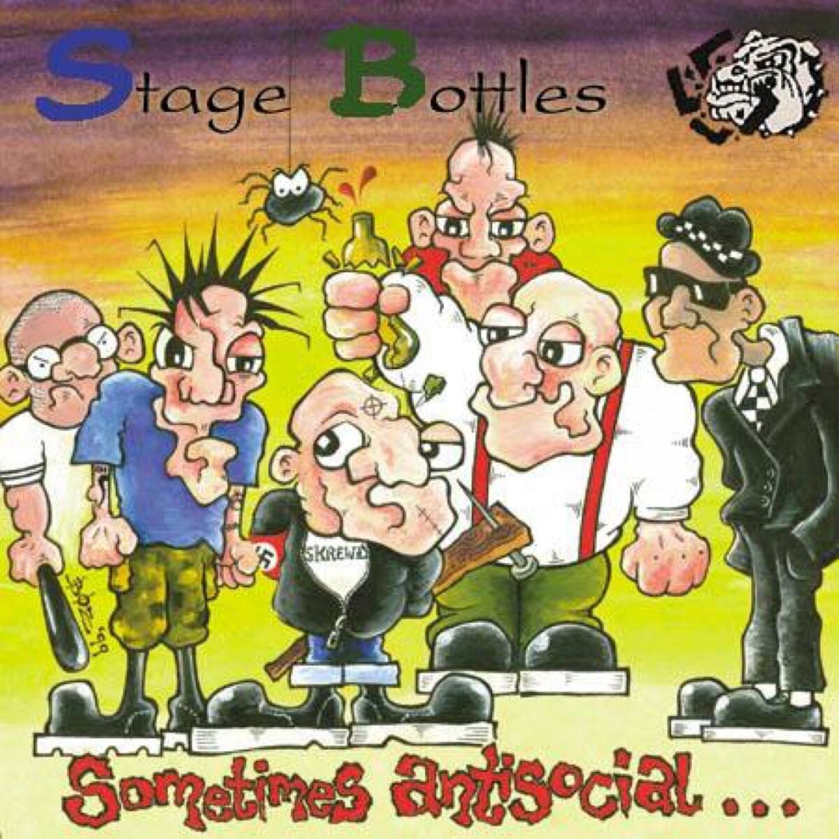 Album cover of Sometimes Anti-Social But Always Anti-Fascist