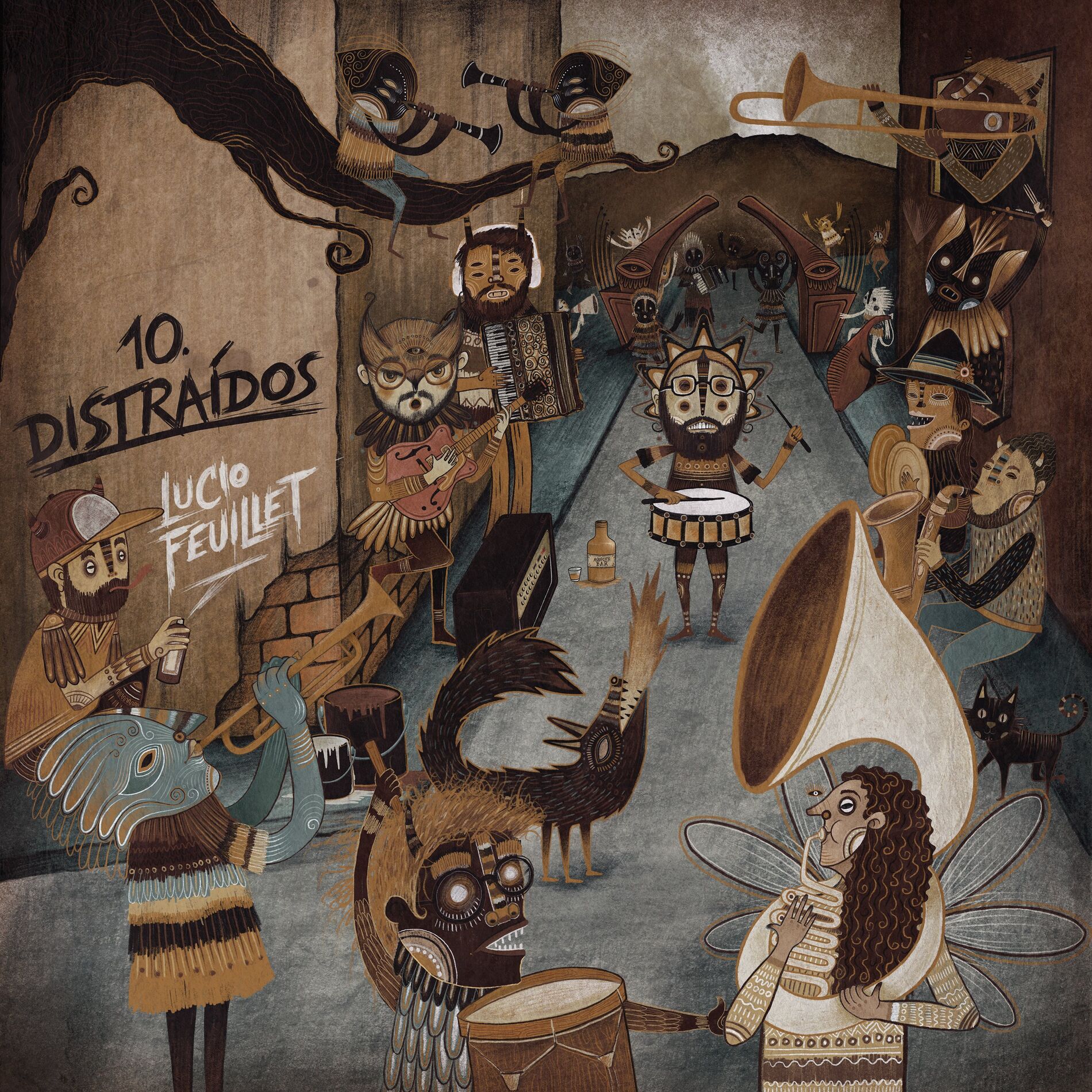 Album cover of Distraídos