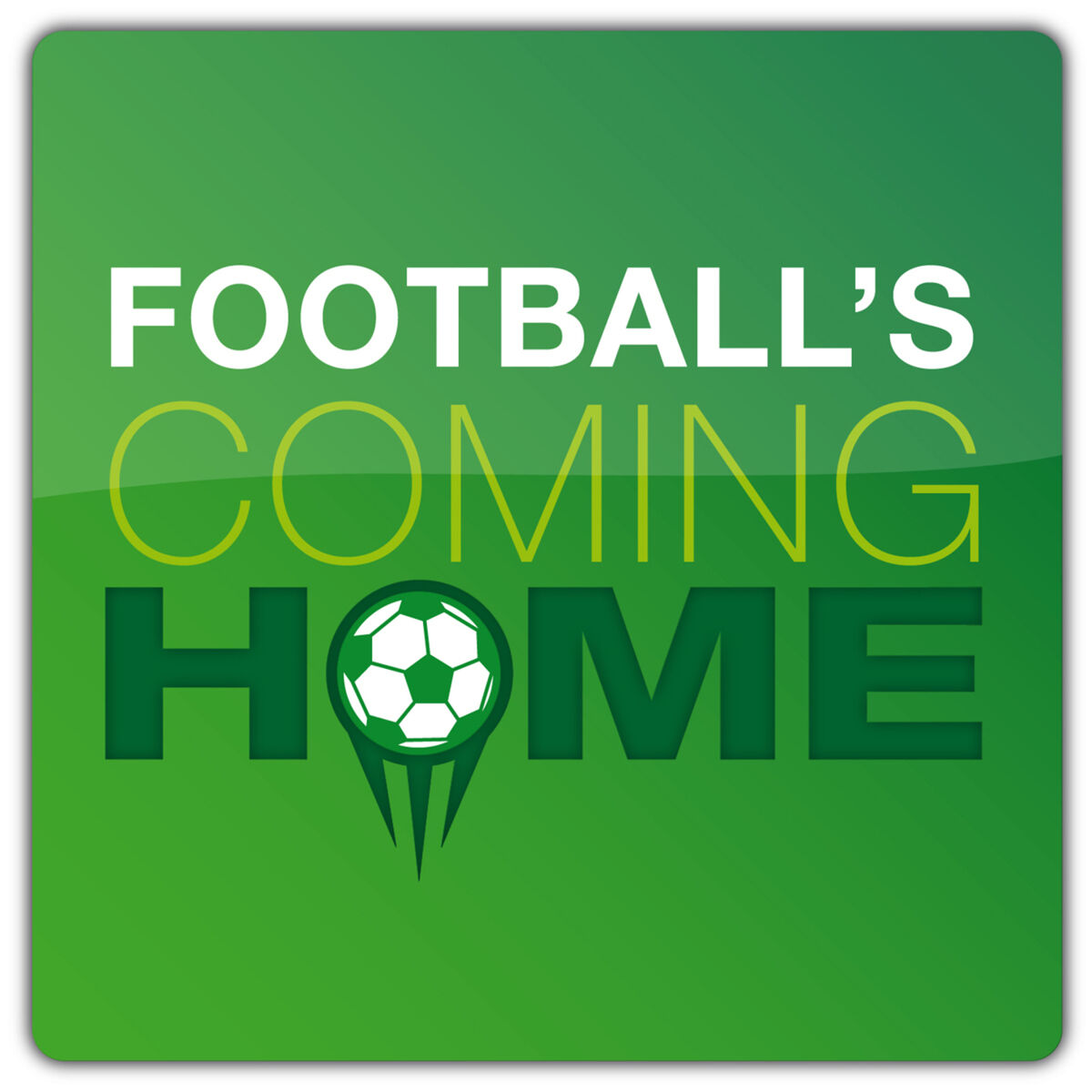 Album cover of Football's Coming Home