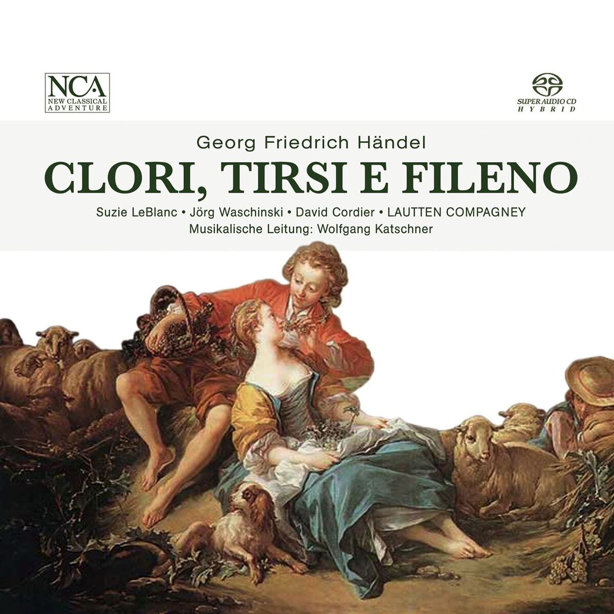 Album cover of Handel: Clori, Tirsi e Fileno