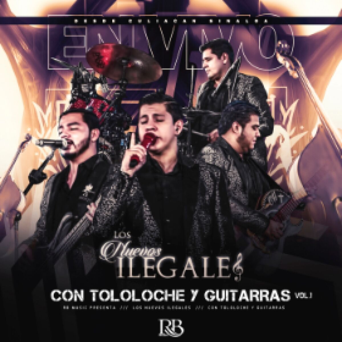 Album cover of Con Tololoche y Guitarras Vol. 1
