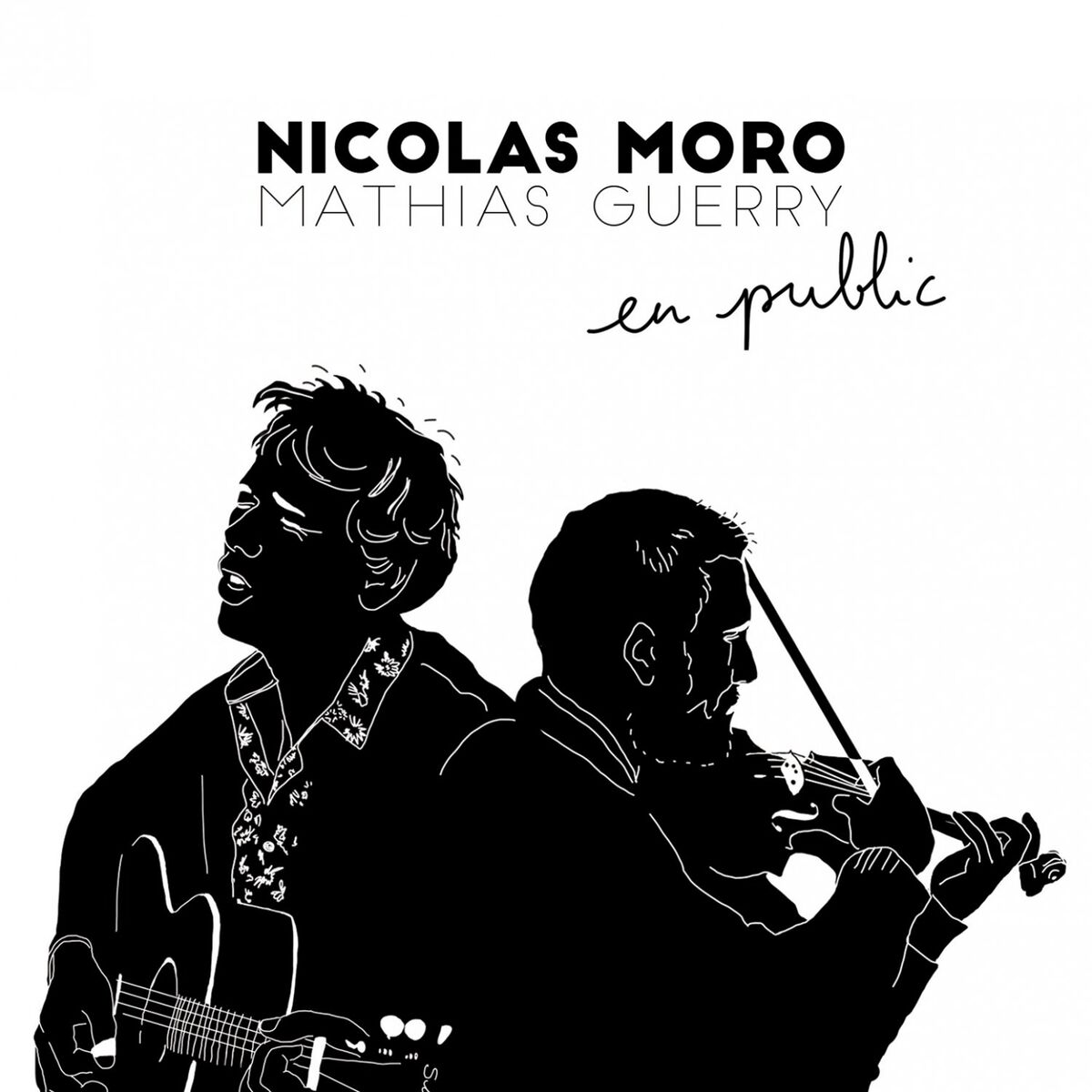 Album cover of Nicolas Moro/Mathias Guerry : En public