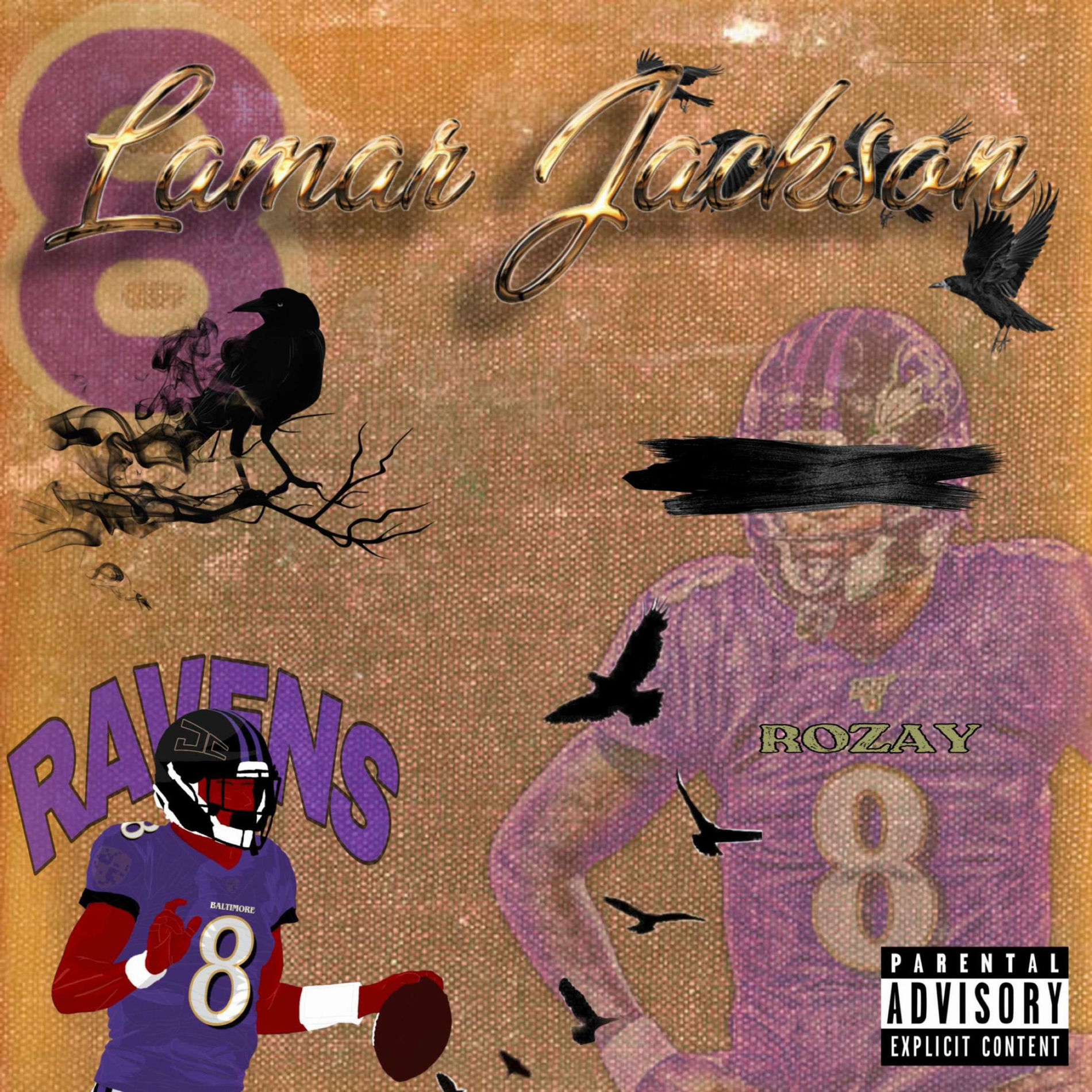 Album cover of Lamar Jackson (feat. Paperclip & Ali)