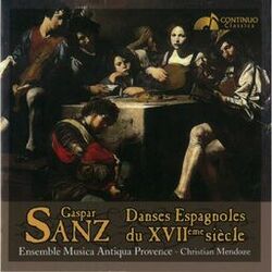 Cover of Danses espagnoles du XVIIème siècle