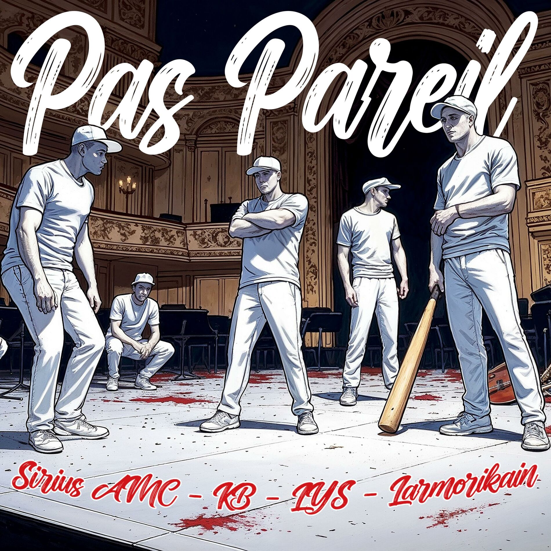 Album cover of Pas pareil (feat. Sirius-AMC, LYS, Kroc Blanc & Larmorikain)