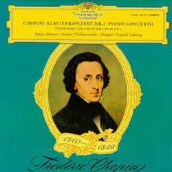 Cover of Chopin: Konzert für Klavier und Orchester Nr.2 f-moll op.21 / Polonaisen Nr.6 op.53 & Nr. 3 op. 40 Nr.1