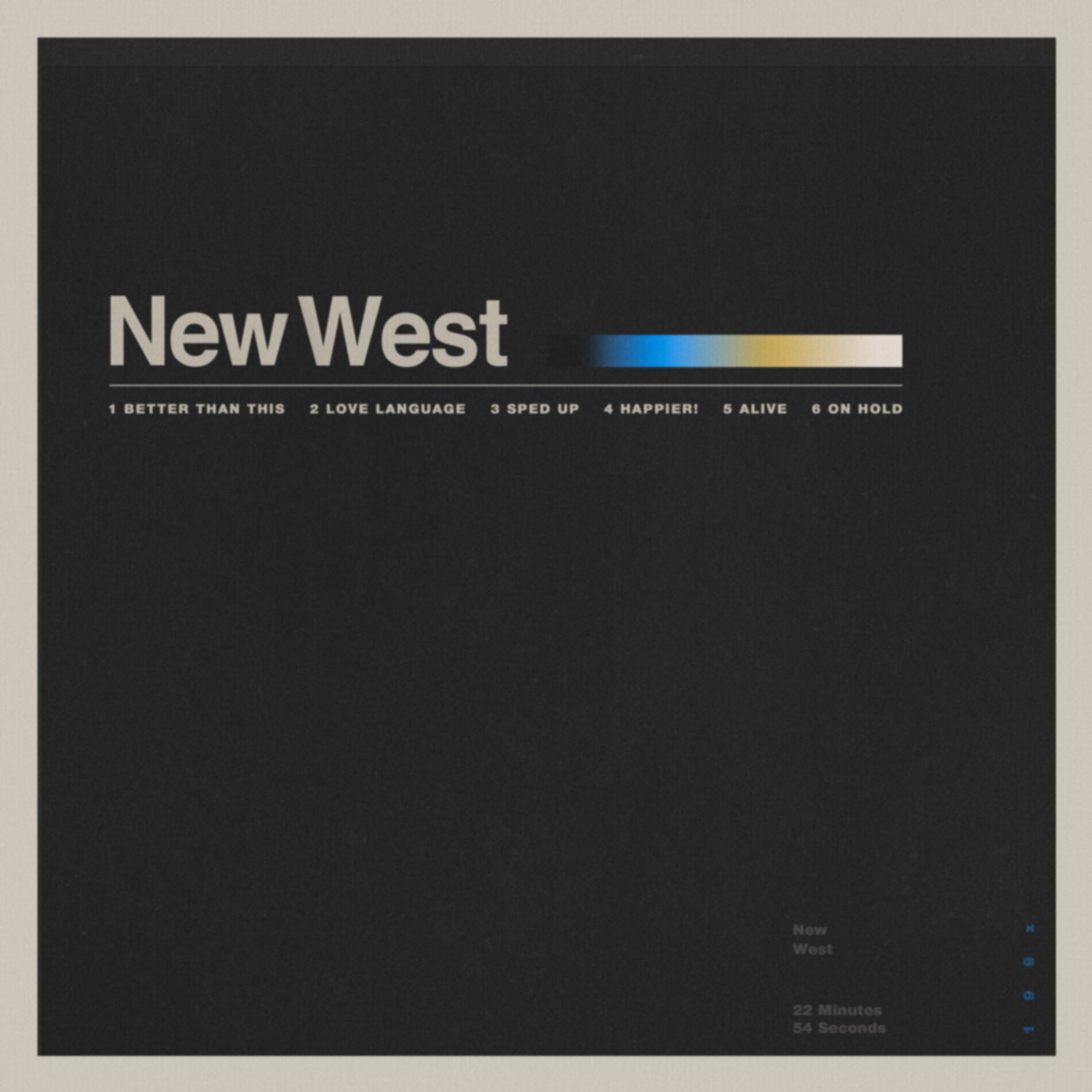 Album cover of New West (EP)