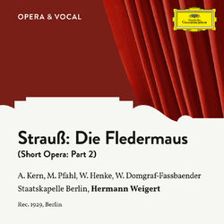 Cover of Strauss: Die Fledermaus: Part 2