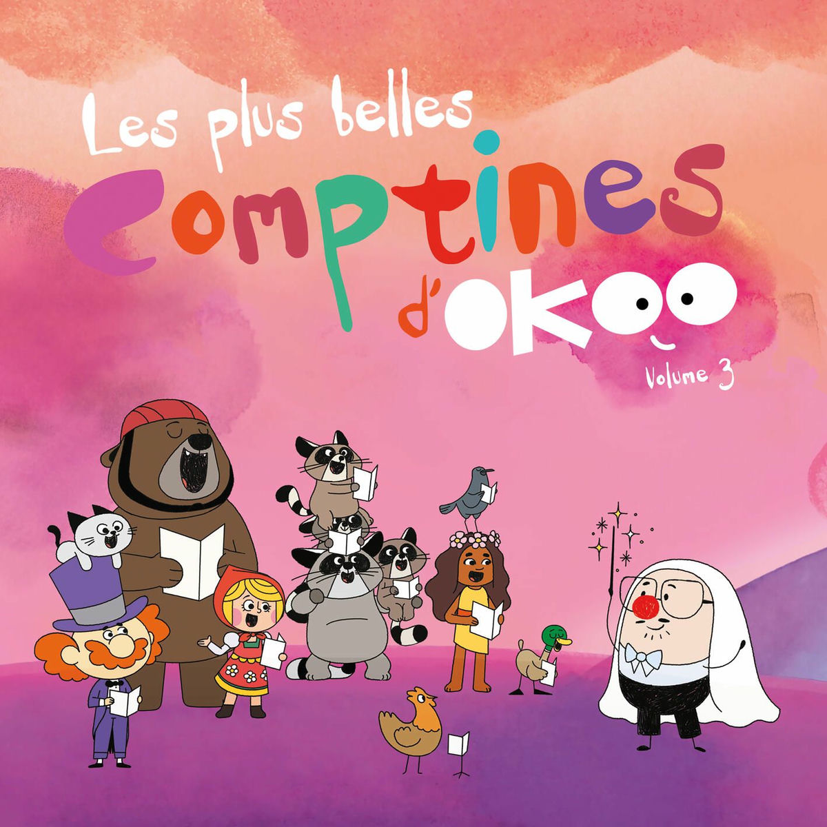 Album cover of Les plus belles comptines d'Okoo (Volume 3)