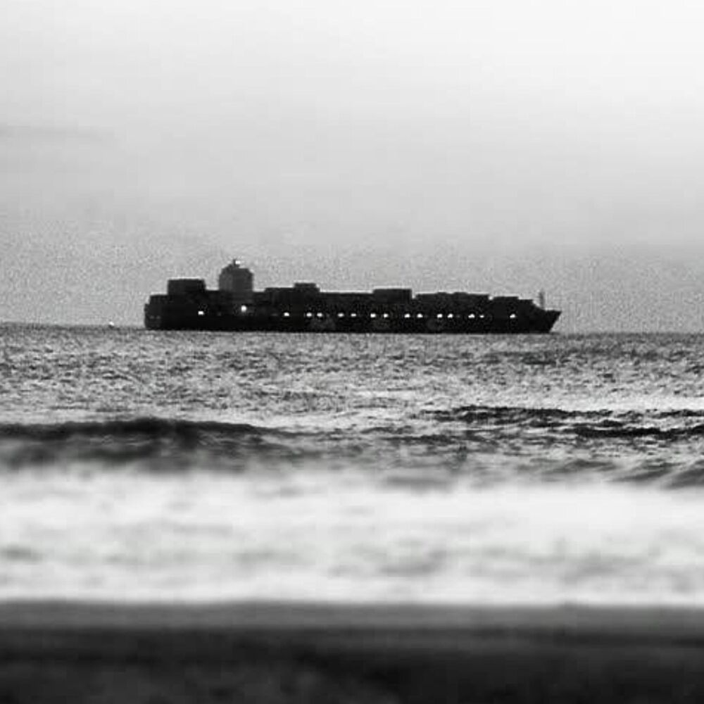 Picture of Lost Ships Sinking With the Sunset