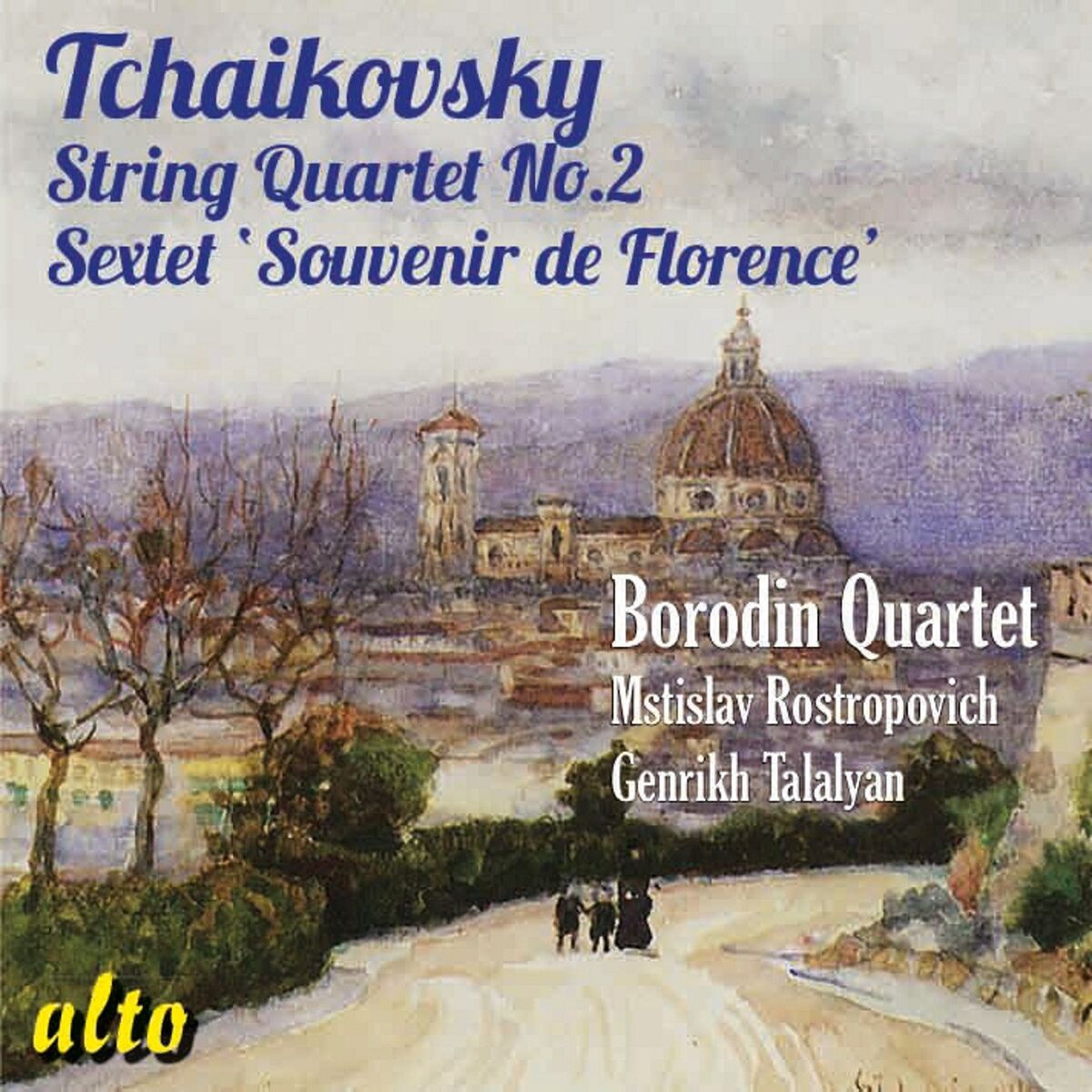 Album cover of Tchaikovsky: String Quartet No. 2; Souvenir de Florence