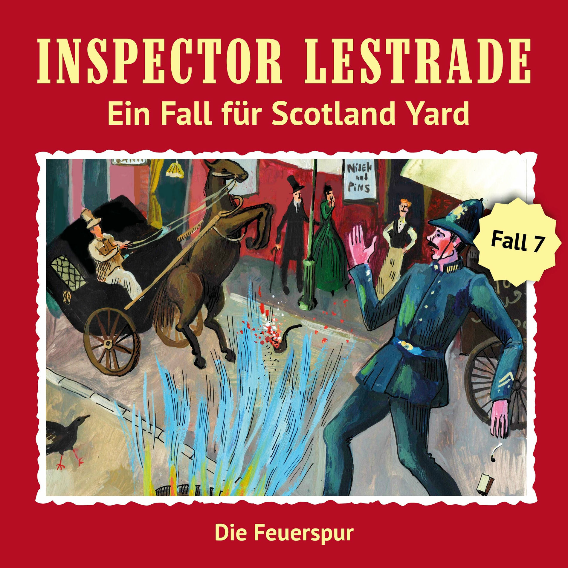 Album picture of Ein Fall für Scotland Yard,Fall 7: Die Feuerspur