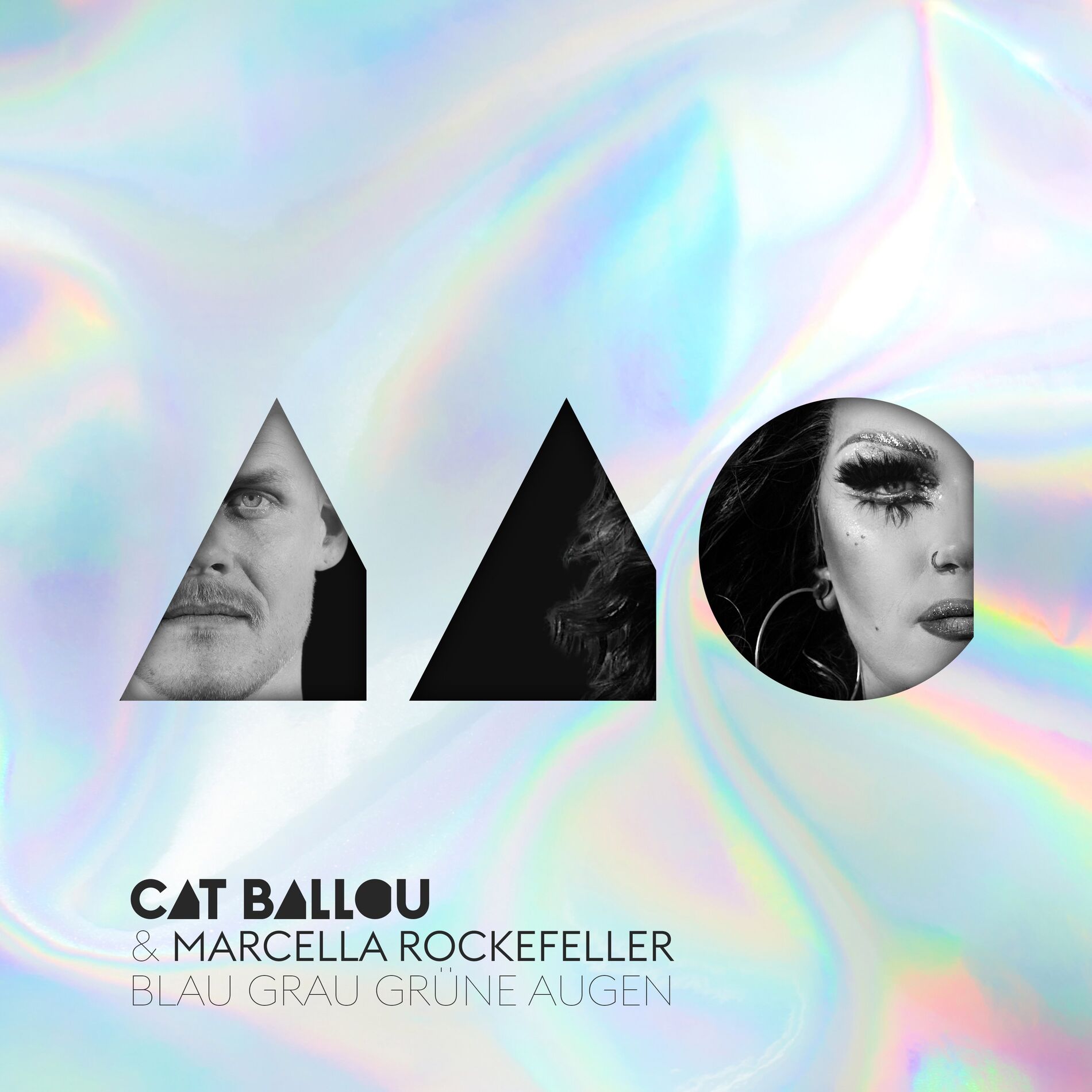 Album cover of Blau Grau Grüne Augen