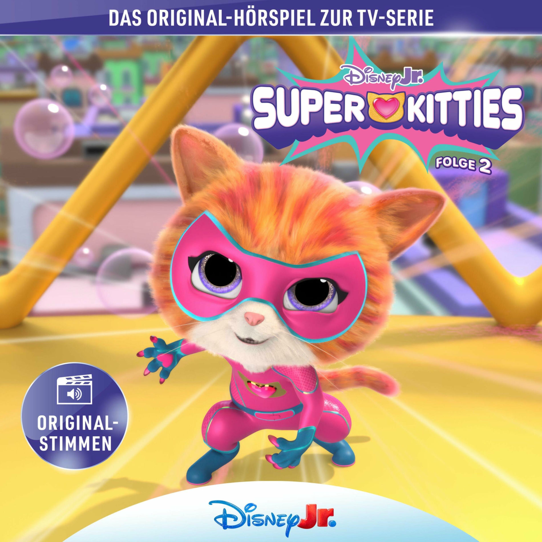 Album cover of 02: Die SuperKitties und der Superfan / Die SuperKitties und die Seifenblasenplage / Die SuperKitties und die Ballplage / Die Supe
