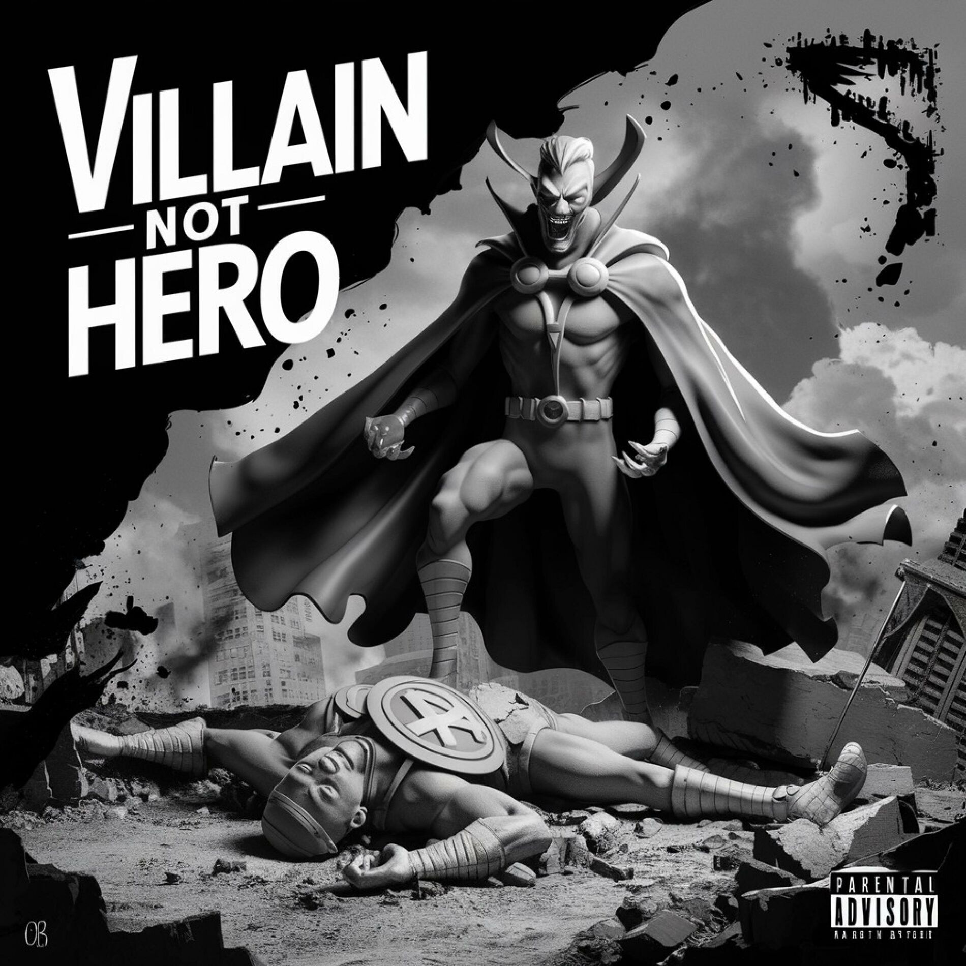 Album cover of Villain Not Hero (feat. Pr)