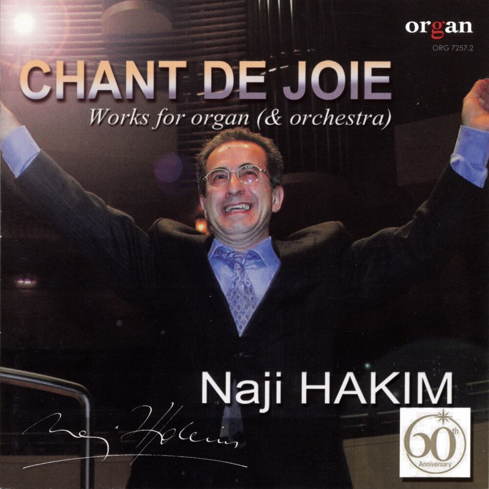 Picture of Naji Hakim: Chant de joie (Works for Organ)