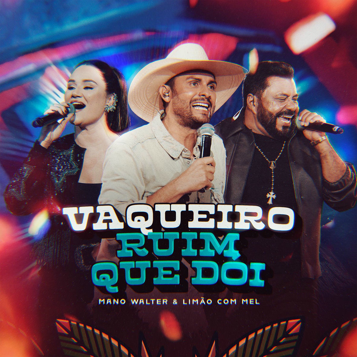 Album cover of Vaqueiro Ruim Que Dói (Ao Vivo)