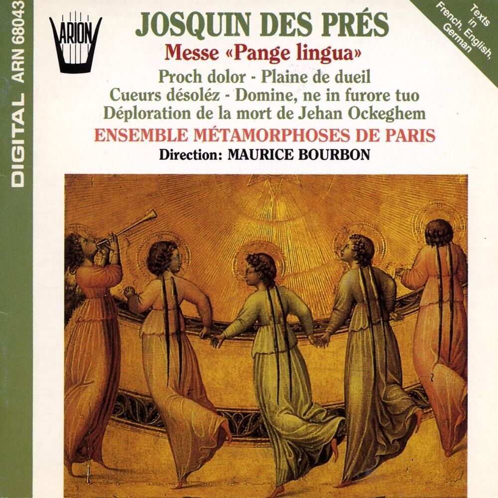 Picture of Josquin des Prés : Messe "Pange lingua"