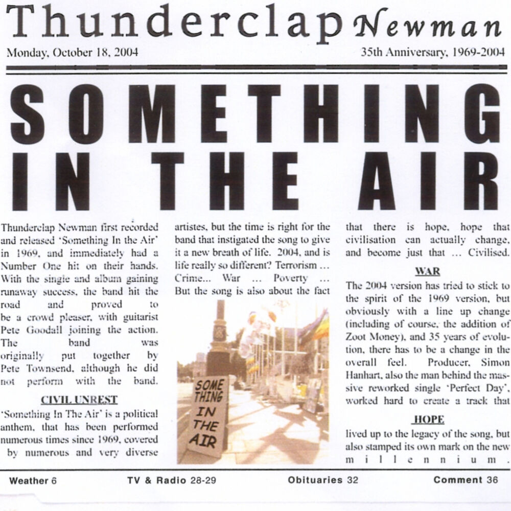 Picture of Something In The Air