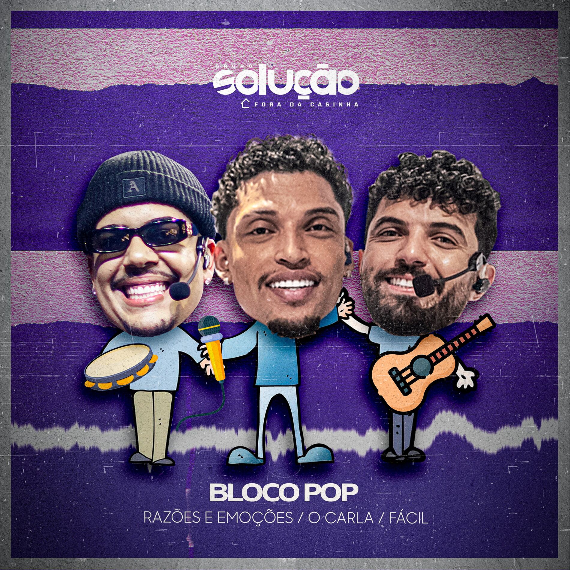Album cover of Razões e Emoções / Carla / Fácil (Ao Vivo)