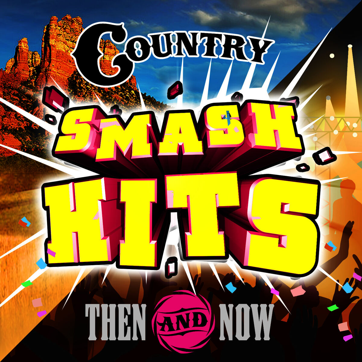 Album cover of Country Smash Hits - Then & Now