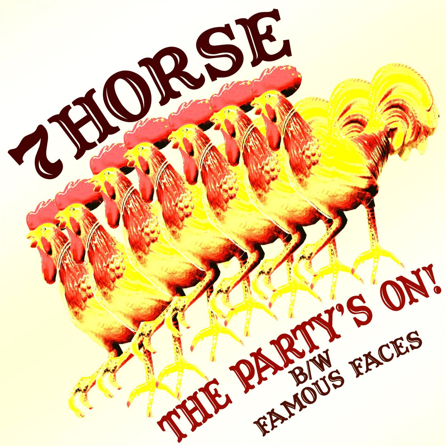 Album cover of The Party's on! B/W Famous Faces