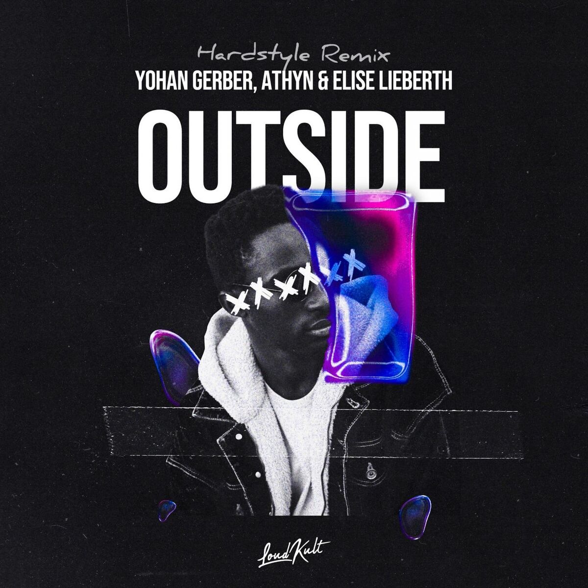 Album cover of Outside (Hardstyle Remix)