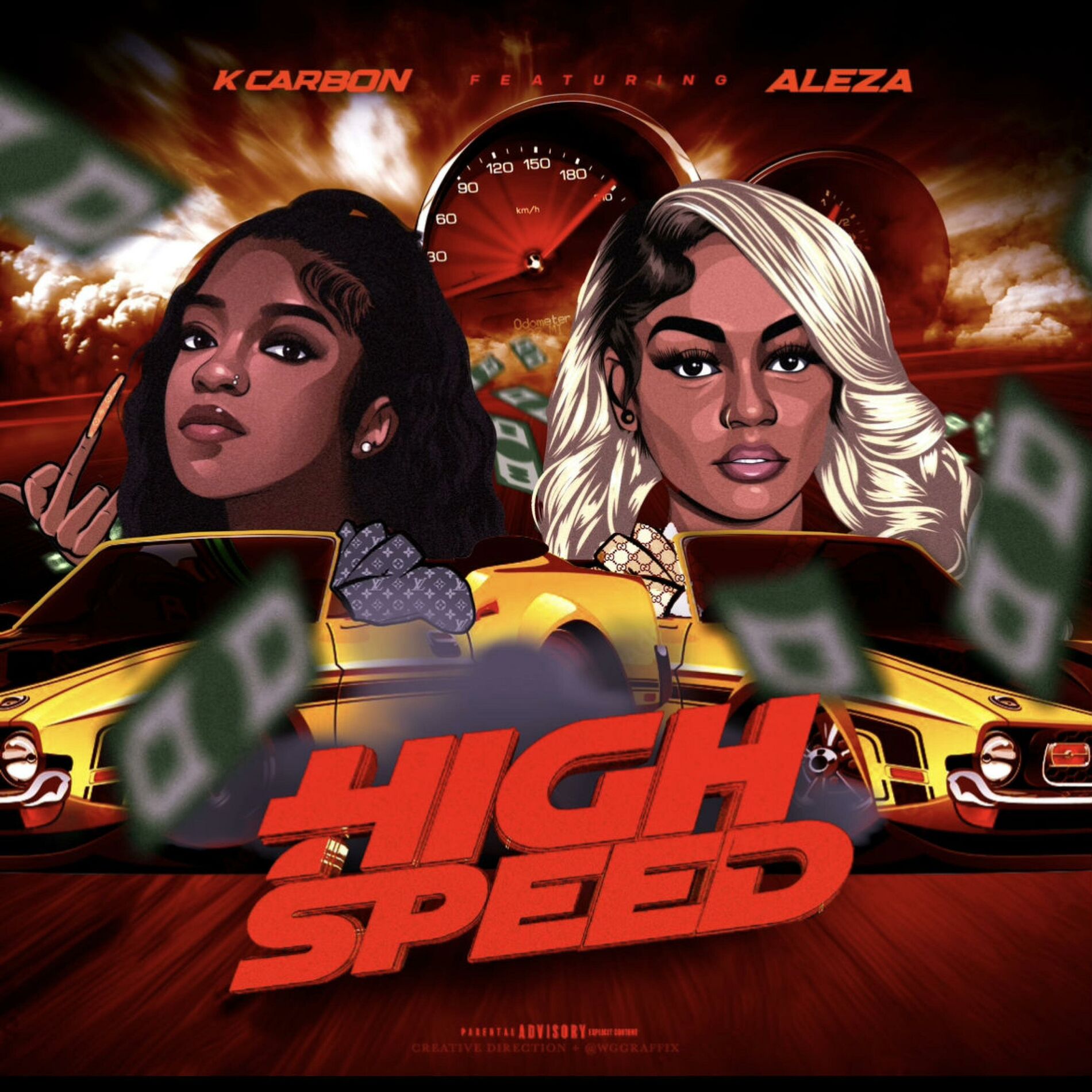 Album cover of Highspeed (feat. Aleza)