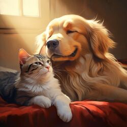 Cover of Music for Pets by the Ocean: Soothing Shores