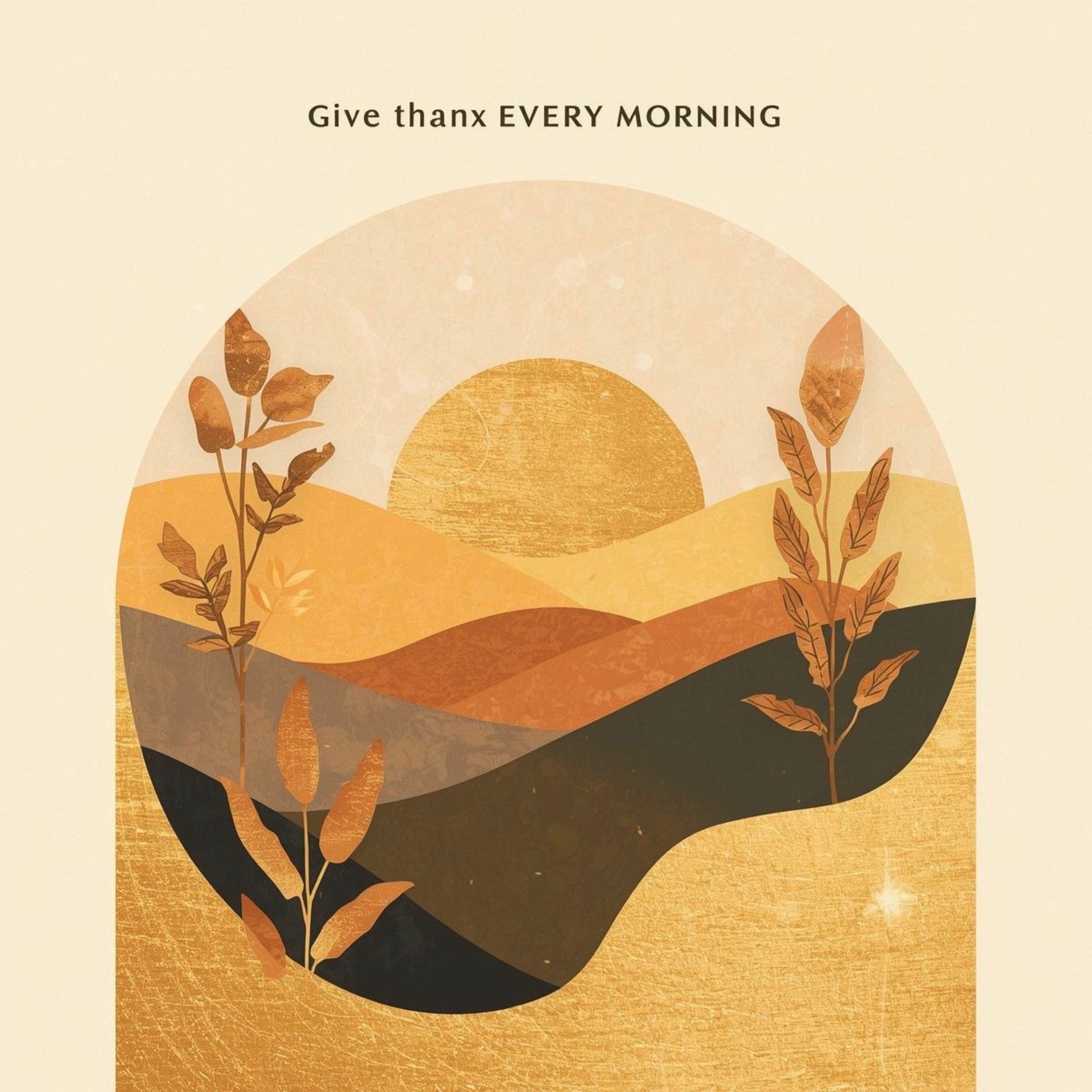 Album cover of Give Thanx Every Morning