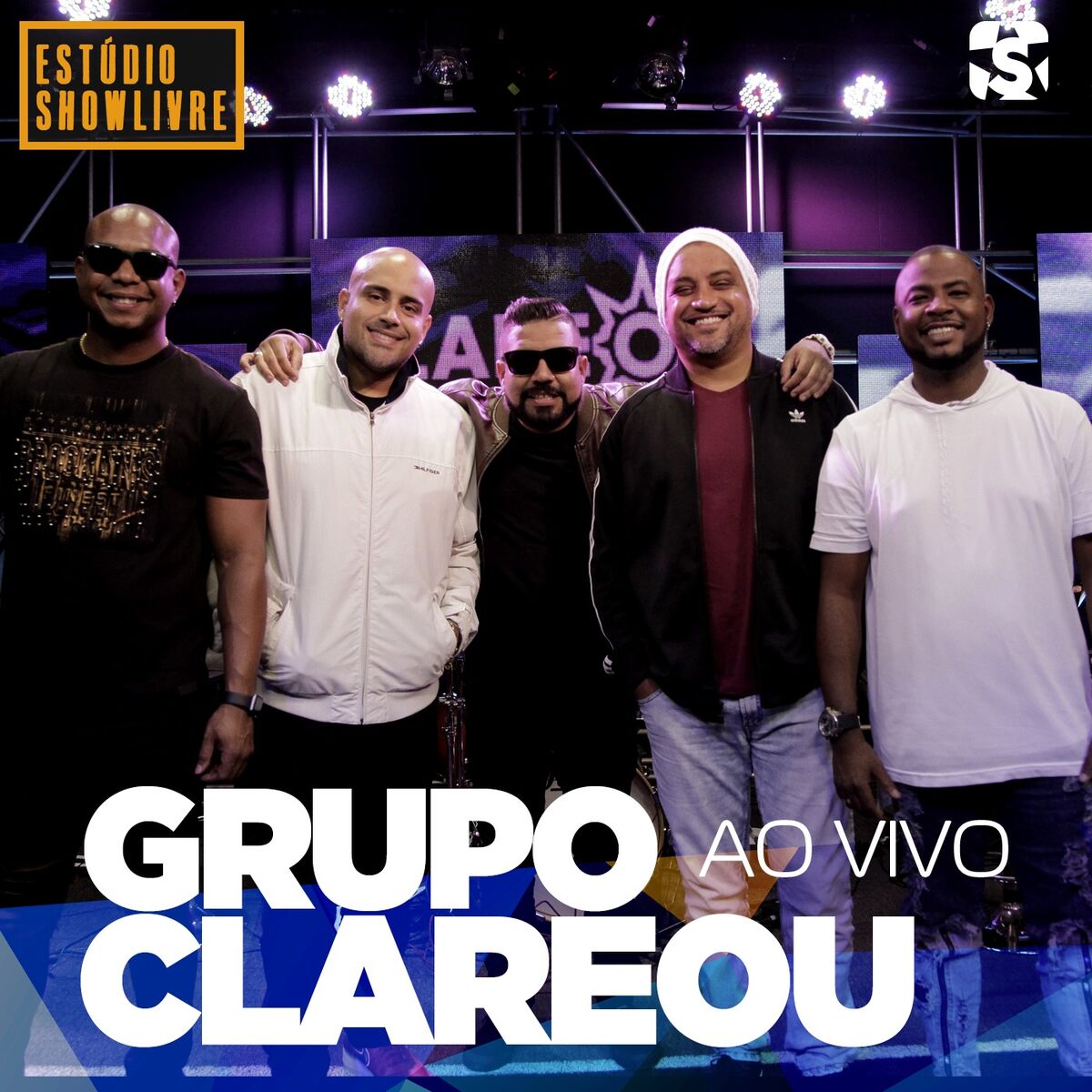 Album cover of Grupo Clareou no Estúdio Showlivre (Ao Vivo)