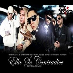Cover of Ella Se Contradice (Remix)