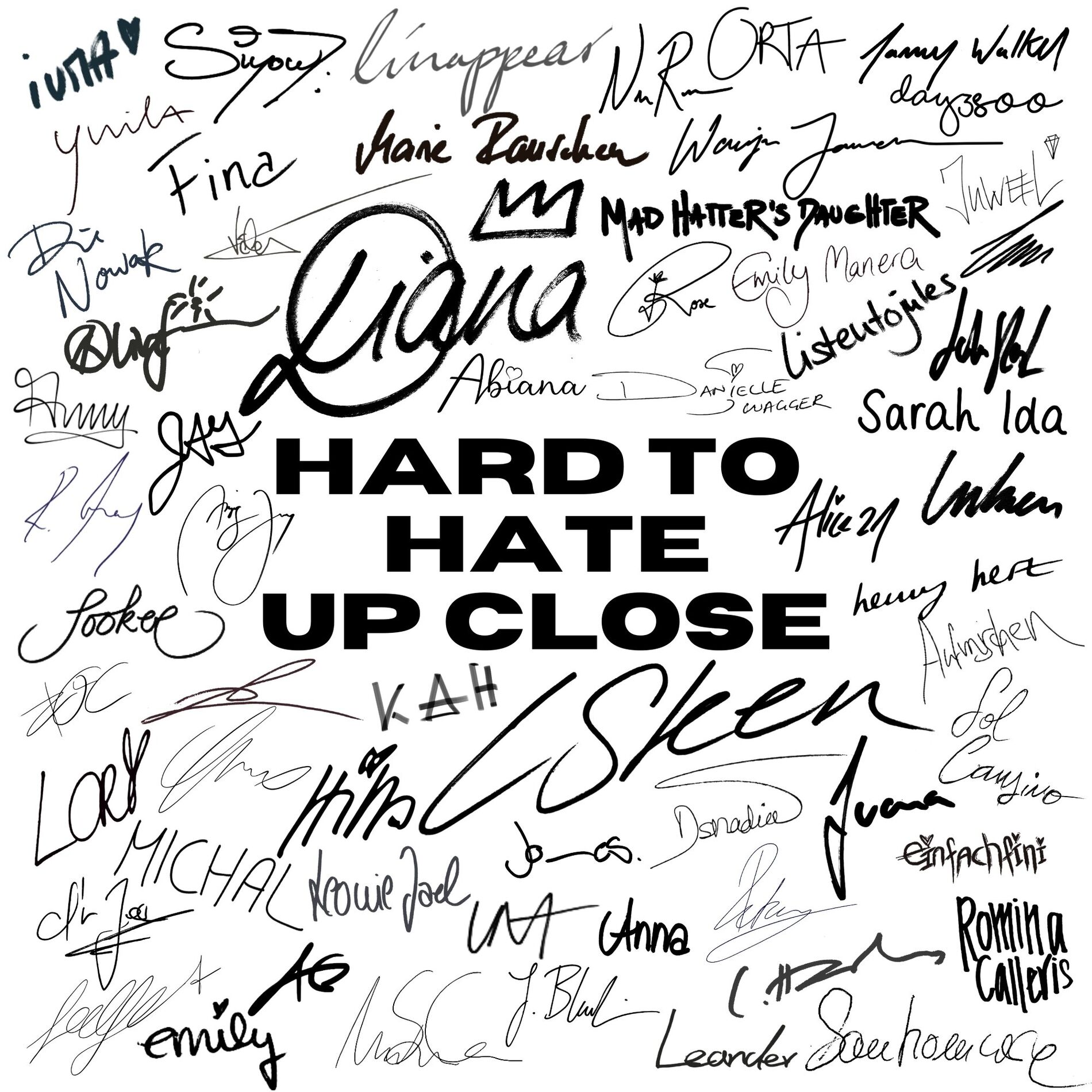 Album cover of Hard To Hate Up Close