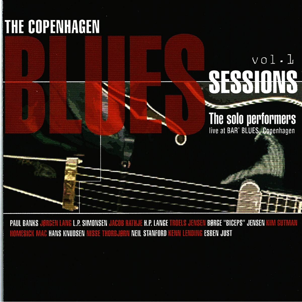 Album cover of Copenhagen Blues Sessions, Vol. 1 (Live)
