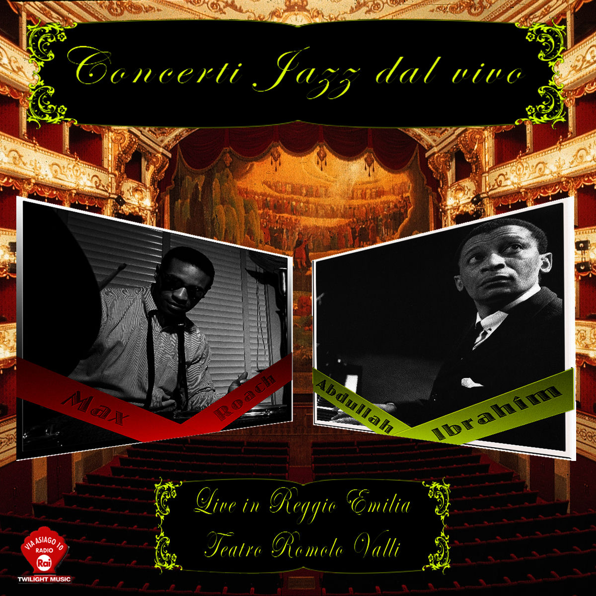 Album cover of Max Roach & Abdullah Ibrahim, Live