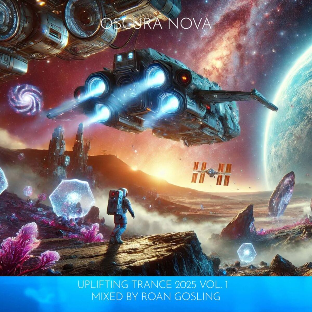 Album cover of Uplifting Trance 2025 Vol. 1 (Mixed by Roan Gosling)