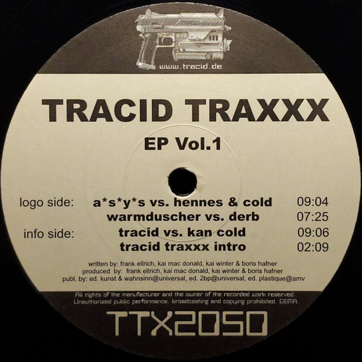 Album cover of Tracid Traxxx Ep Vol.1