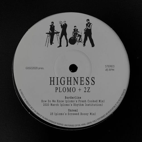 2Z + plomo – highness – EP
