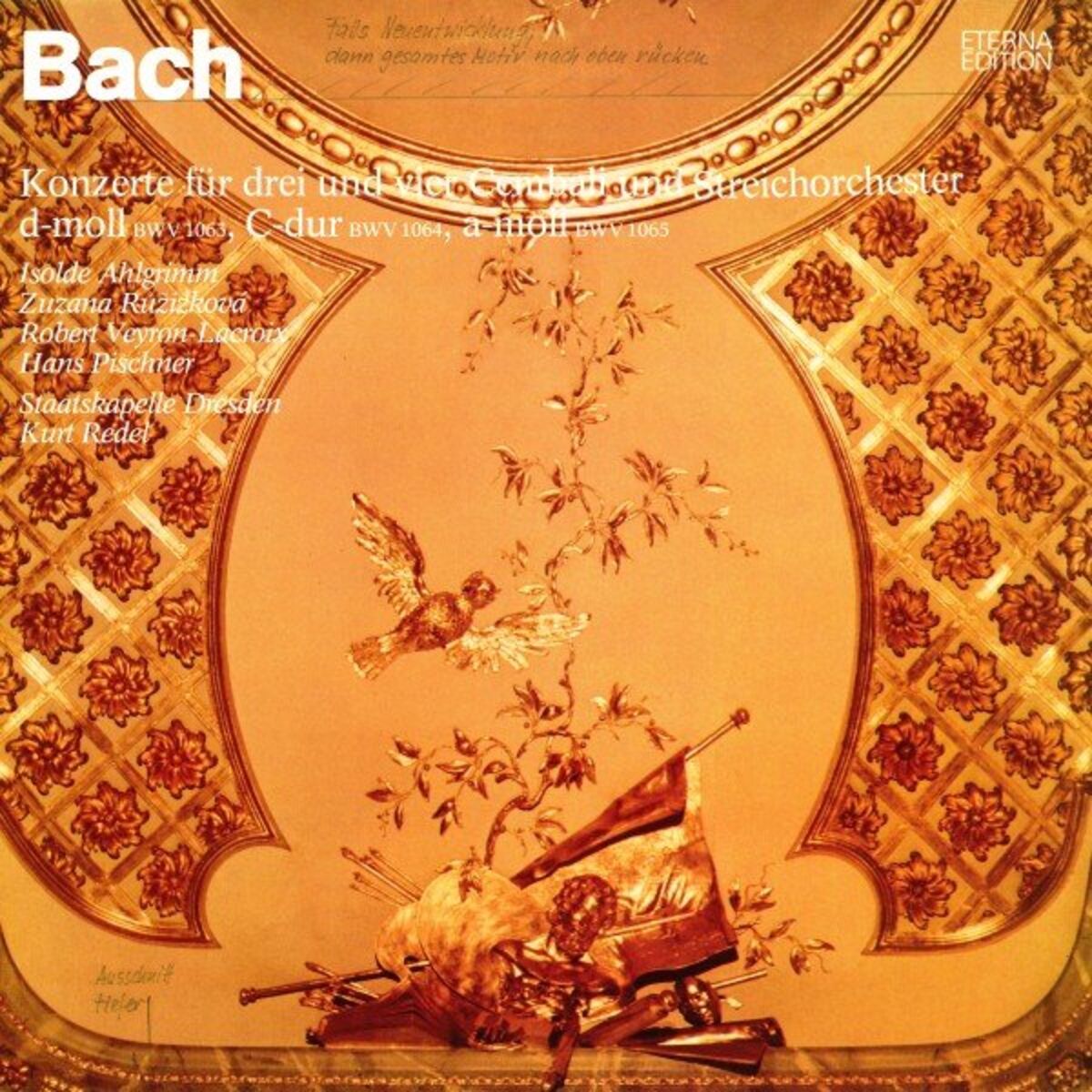 Album cover of Bach: Konzerte für drei und vier Cembali und Streichorchester